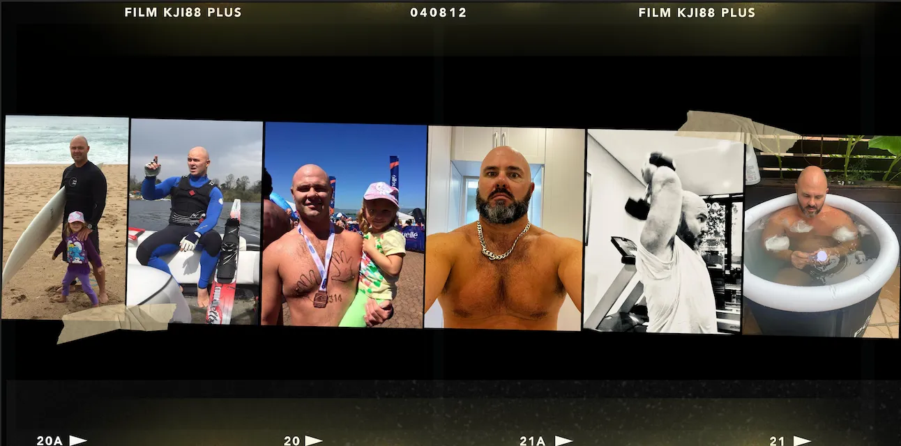 Putting health first — surfing, swimming, ice baths, and the visible comeback