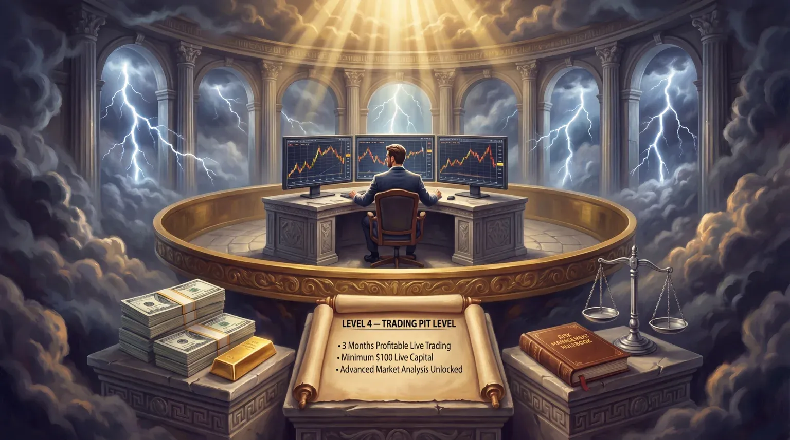 Level 04 — Trading Pit Level
