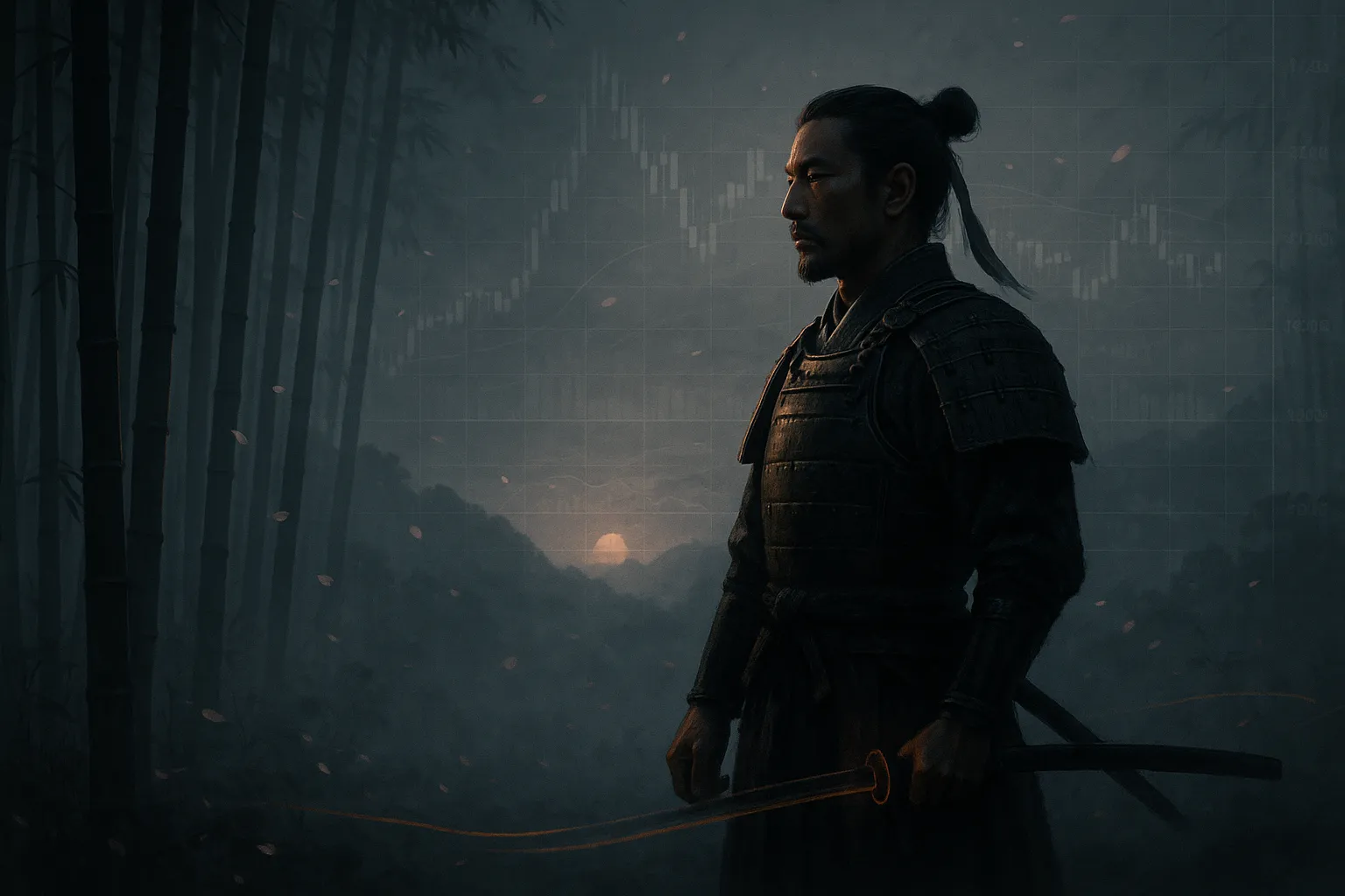 The Samurai's Zanshin — calm, alert presence in stillness