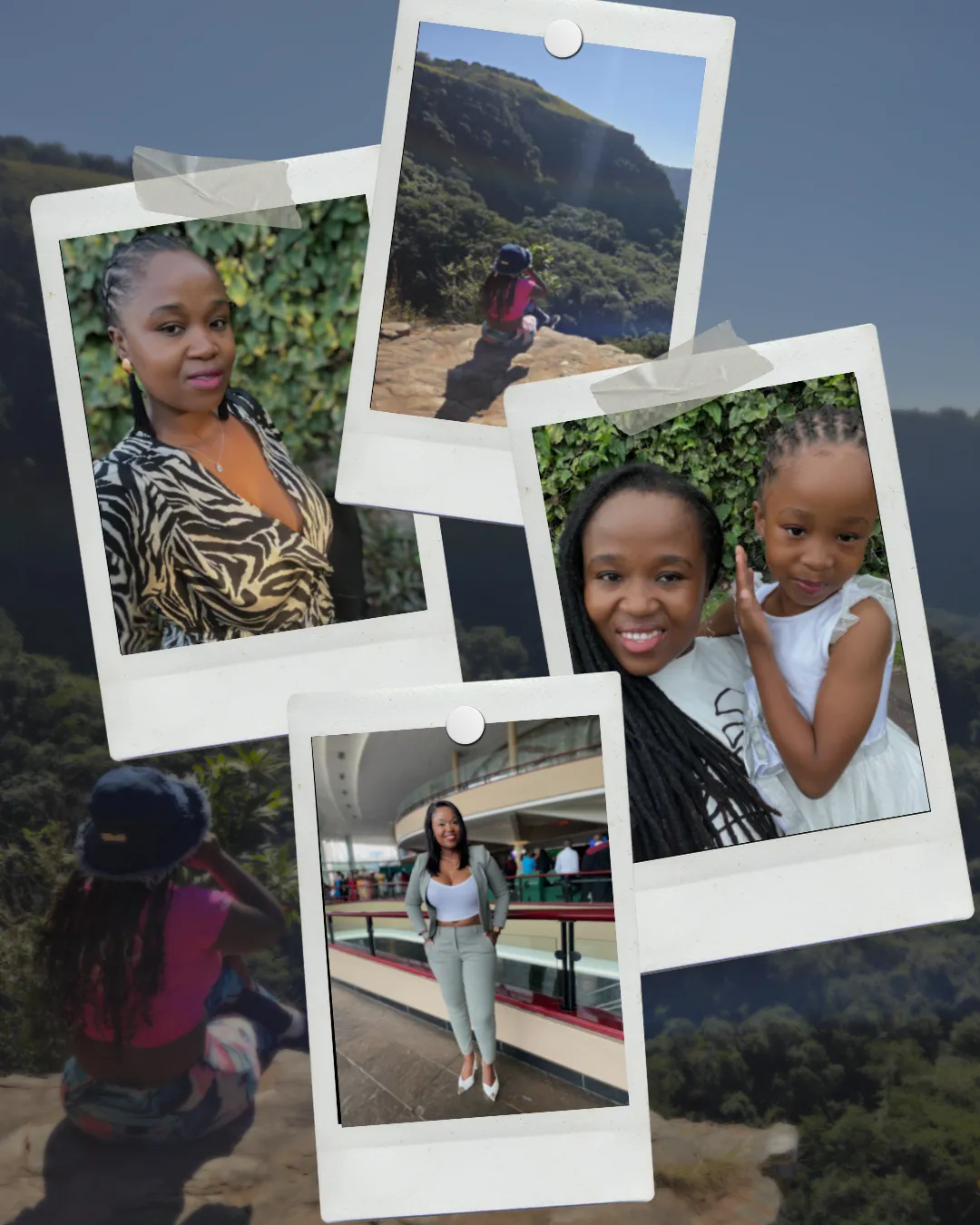 Yoliswa's journey — polaroid moments with her daughter and the Durban Tribe